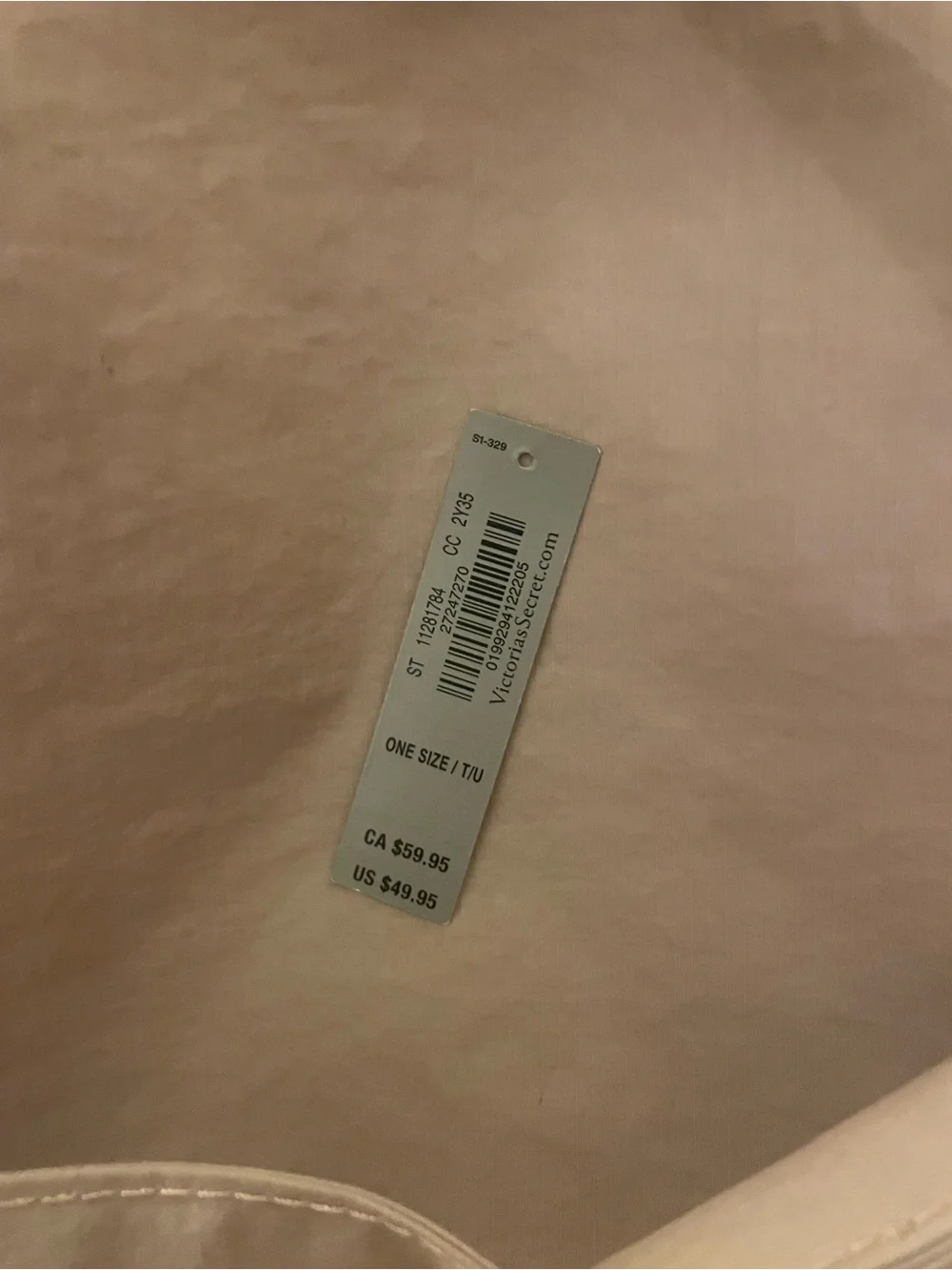 Victoria's Secret Pale Blush VSX Tote Bag